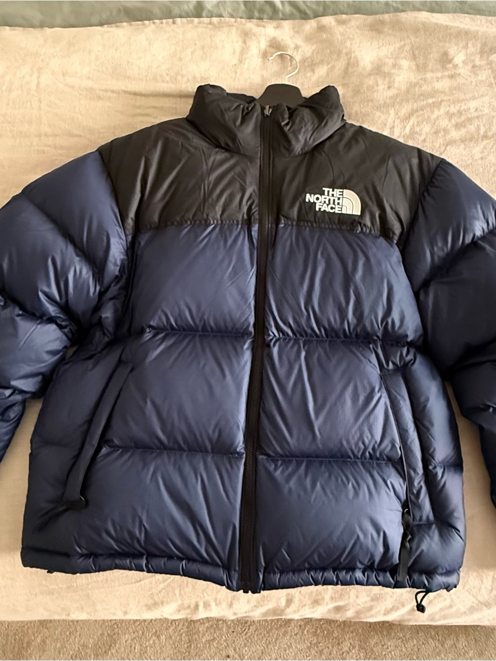 The North Face Nuptse 1996 Navy and Black Men's Puffer Jacket
